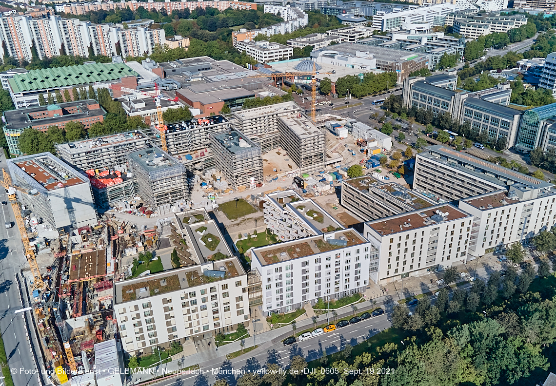 19.09.2021 - Perlach Plaza und Umgebung in Neuperlach 